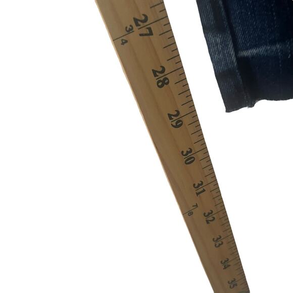 Old Navy Women's Plus Size 18 Tall Dark Wash Flare High Rise Jeans - Picture 10 of 10